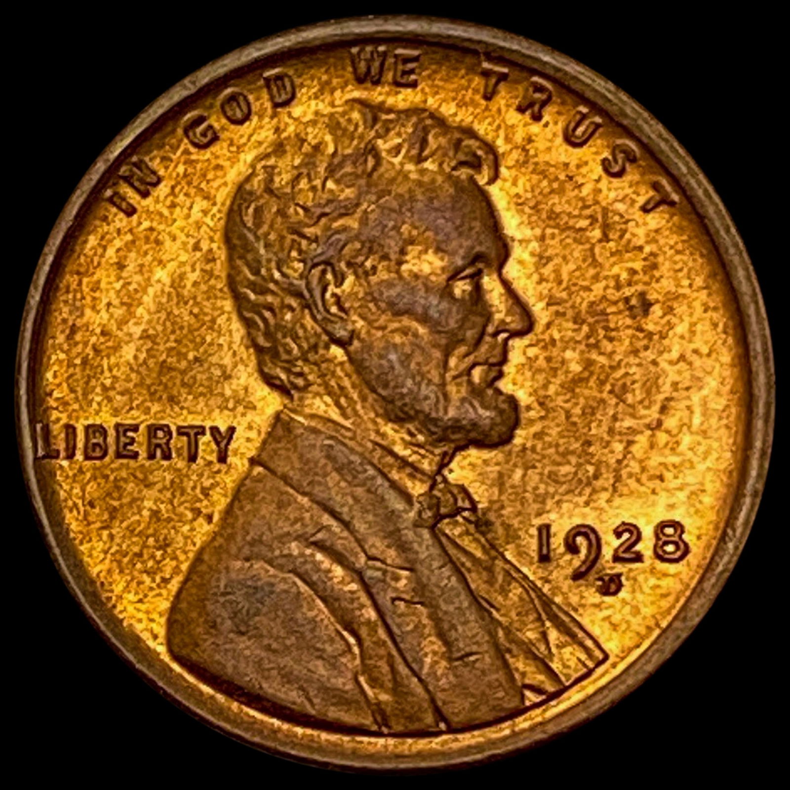 1928-D Lincoln Wheat Cent UNCIRCULATED UNCIRCULATED (1 of 2)