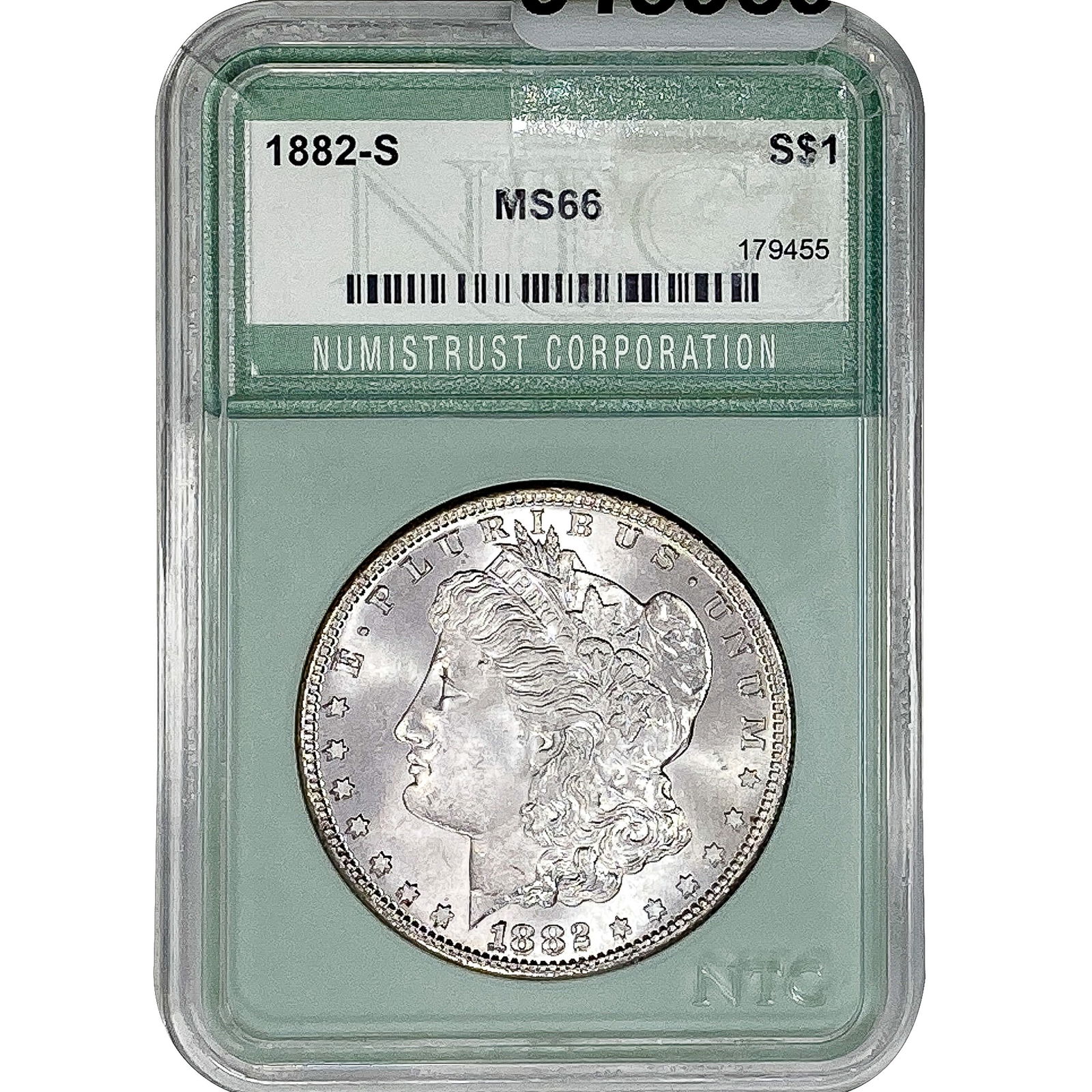 1882-S Morgan Silver Dollar NTC MS66 (1 of 2)