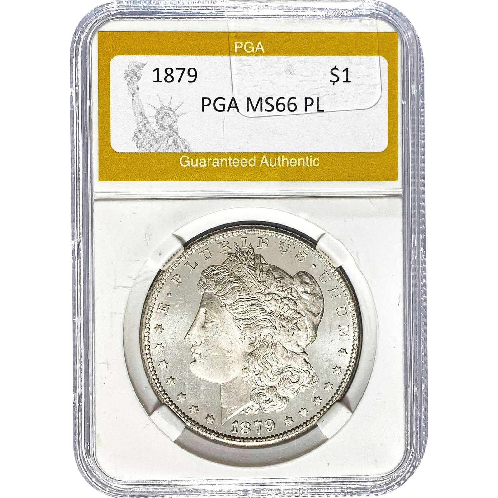 1879 Morgan Silver Dollar PGA MS66 PL (1 of 2)