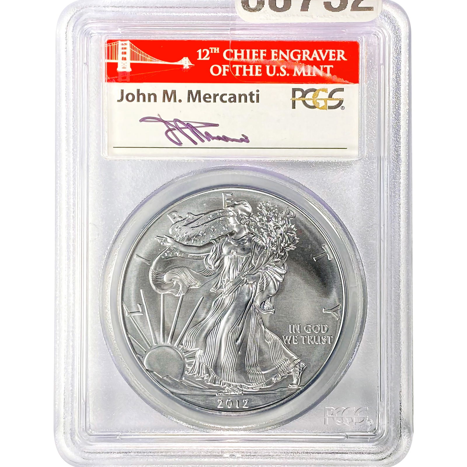 2012 American Silver Eagle PCGS MS70 (1 of 2)