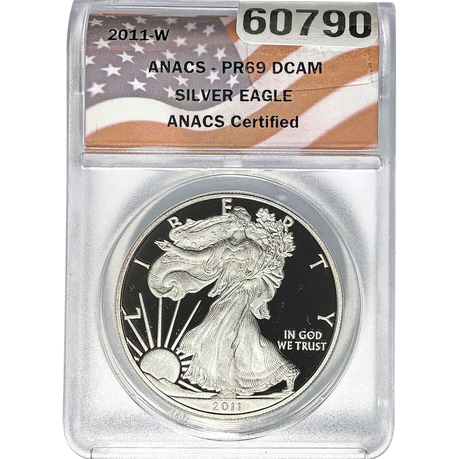 2011-W Silver Eagle ANACS PR69 DCAM (1 of 2)