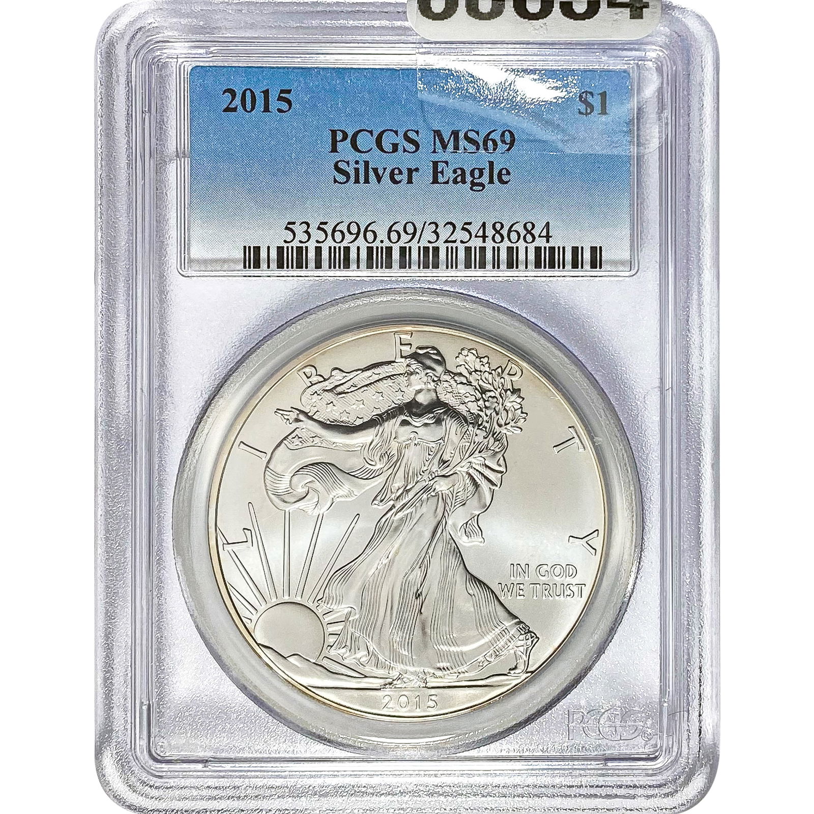 2015 $1 Silver Eagle PCGS MS69 (1 of 2)