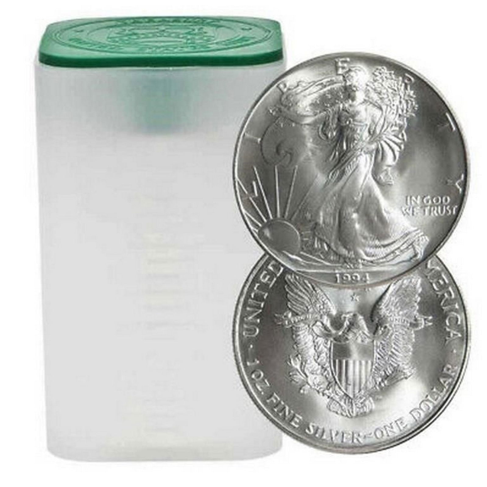 [20] 1994 American Silver Eagle Roll GEM BU (1 of 1)