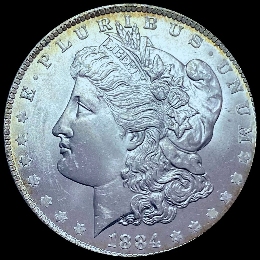 1884-O Morgan Silver Dollar SUPERB GEM BU (1 of 2)