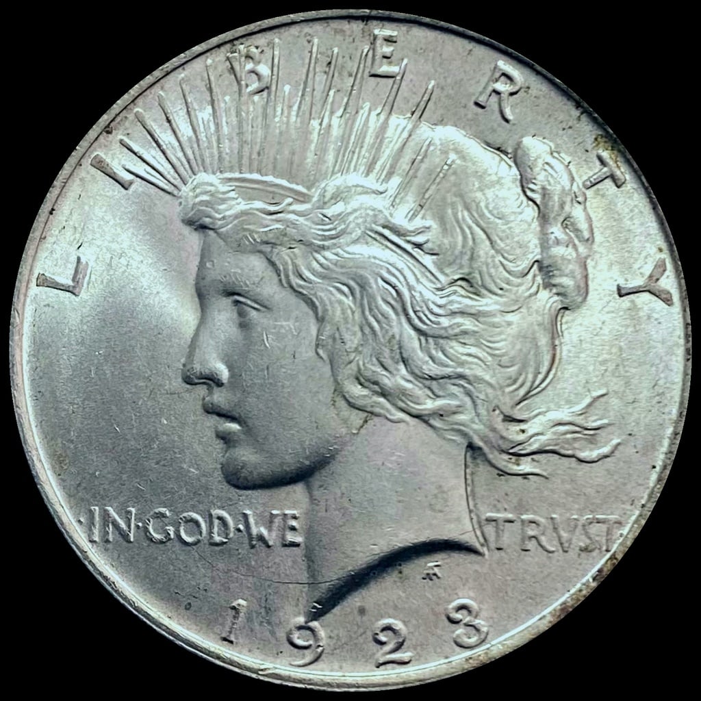 1923 Peace Dollar GEM BU (1 of 2)