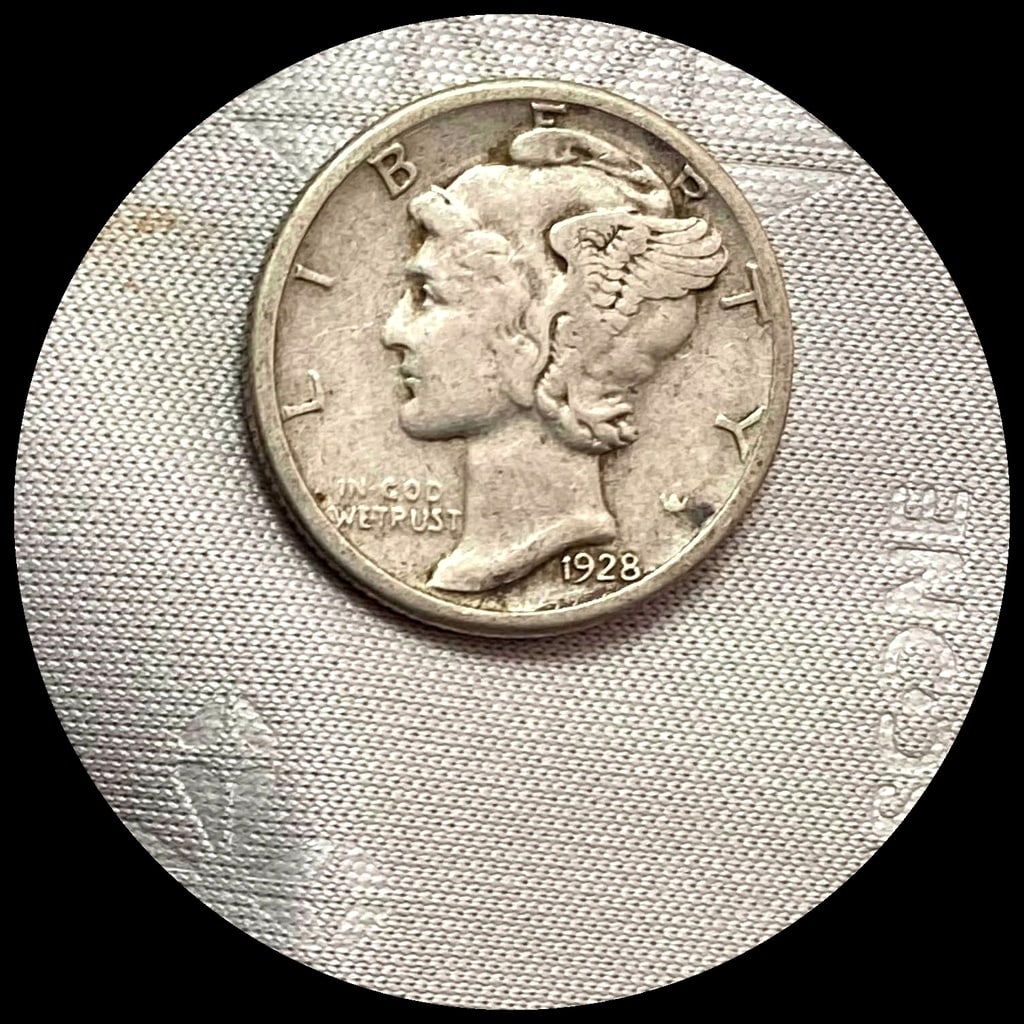 1928-S Mercury Dime LIGHTLY CIRCULATED (1 of 2)