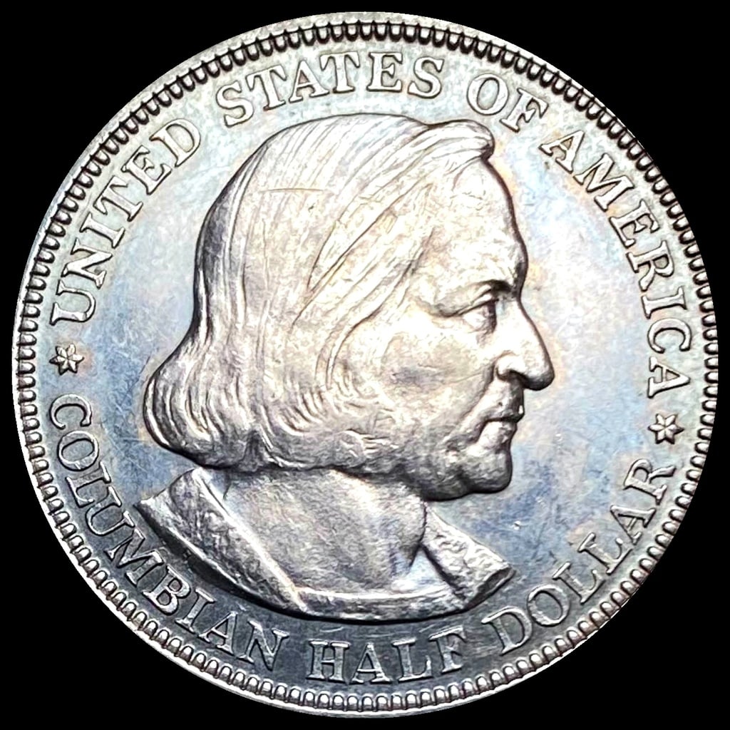 1892 Columbian Half Dollar ABOUT UNCIRCULATED (1 of 2)