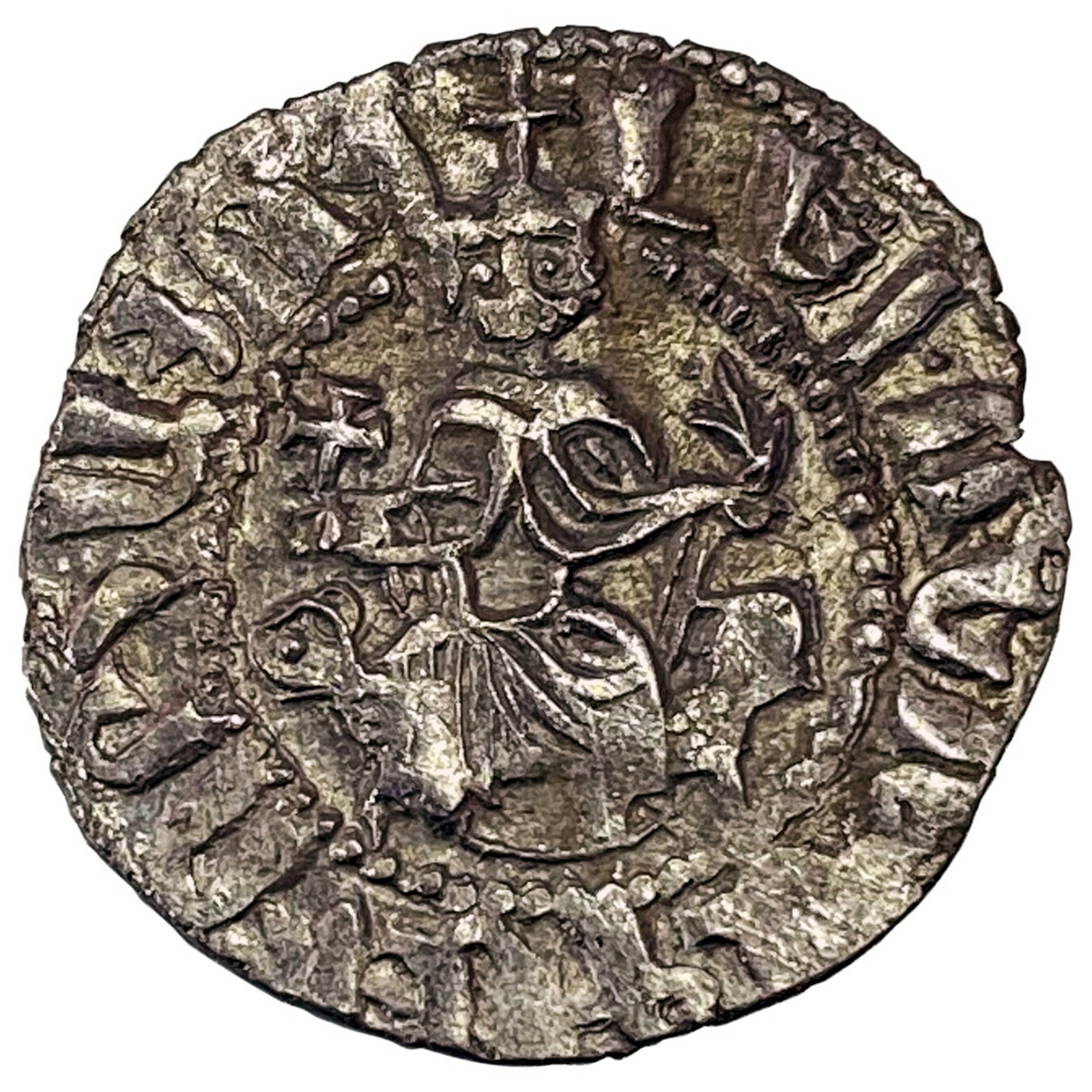 1198-1219 AD Crusades Armenia Silver Tram CLOSELY UNCIRCULATED: 1198-1219 AD Crusades Armenia Silver Tram CLOSELY UNCIRCULATED