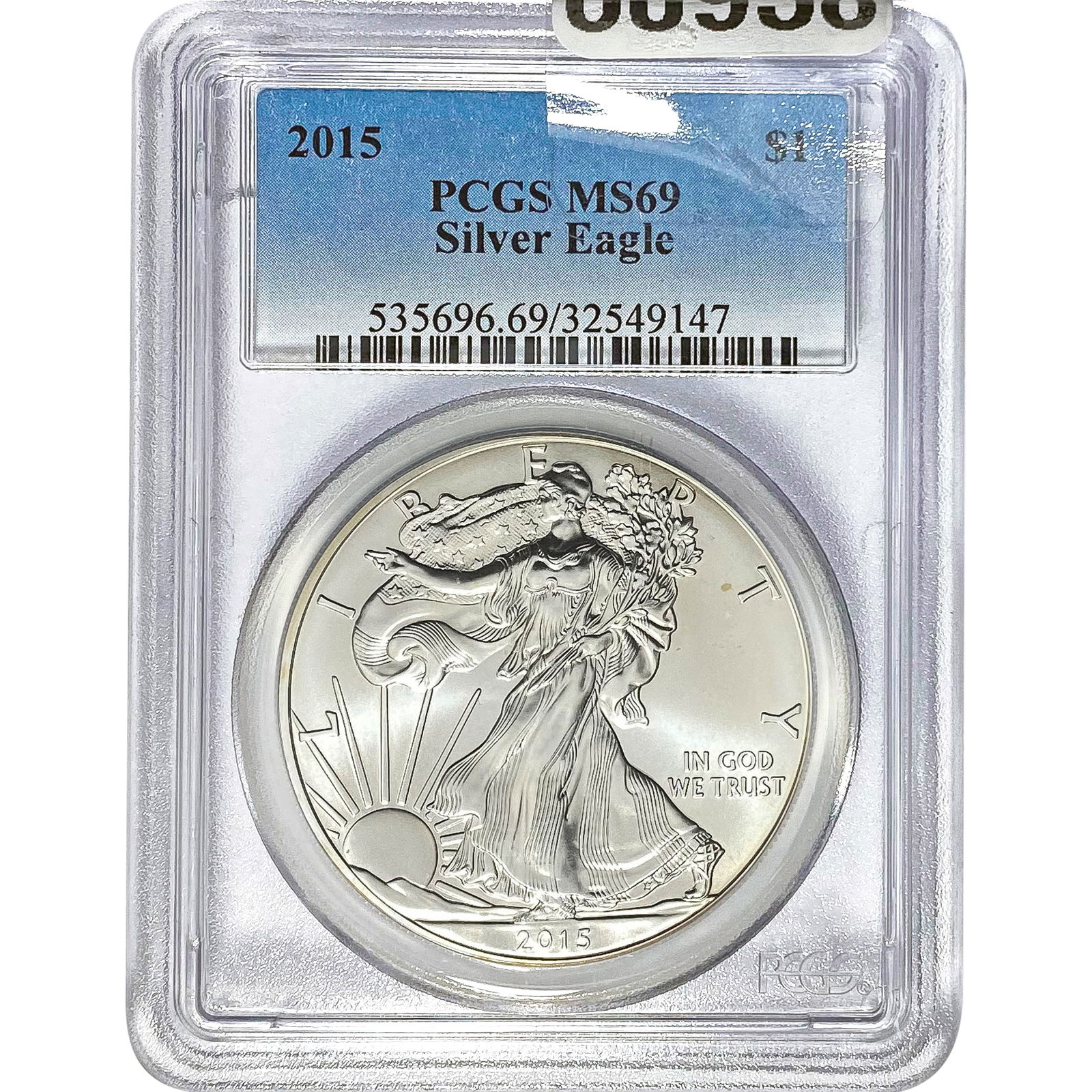 2015 Silver Eagle PCGS MS69 (1 of 2)