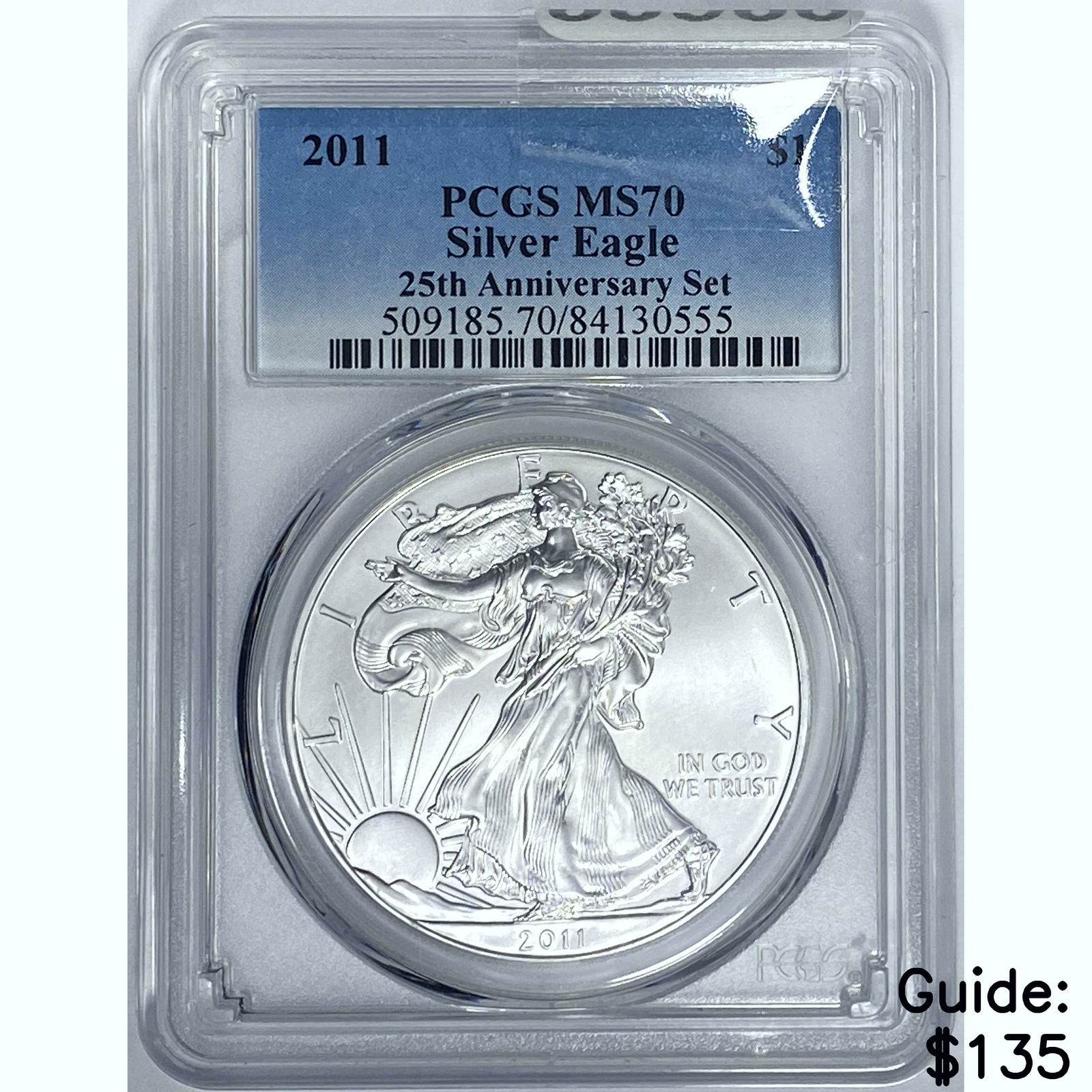 2011 Silver Eagle PCGS MS70 (1 of 2)