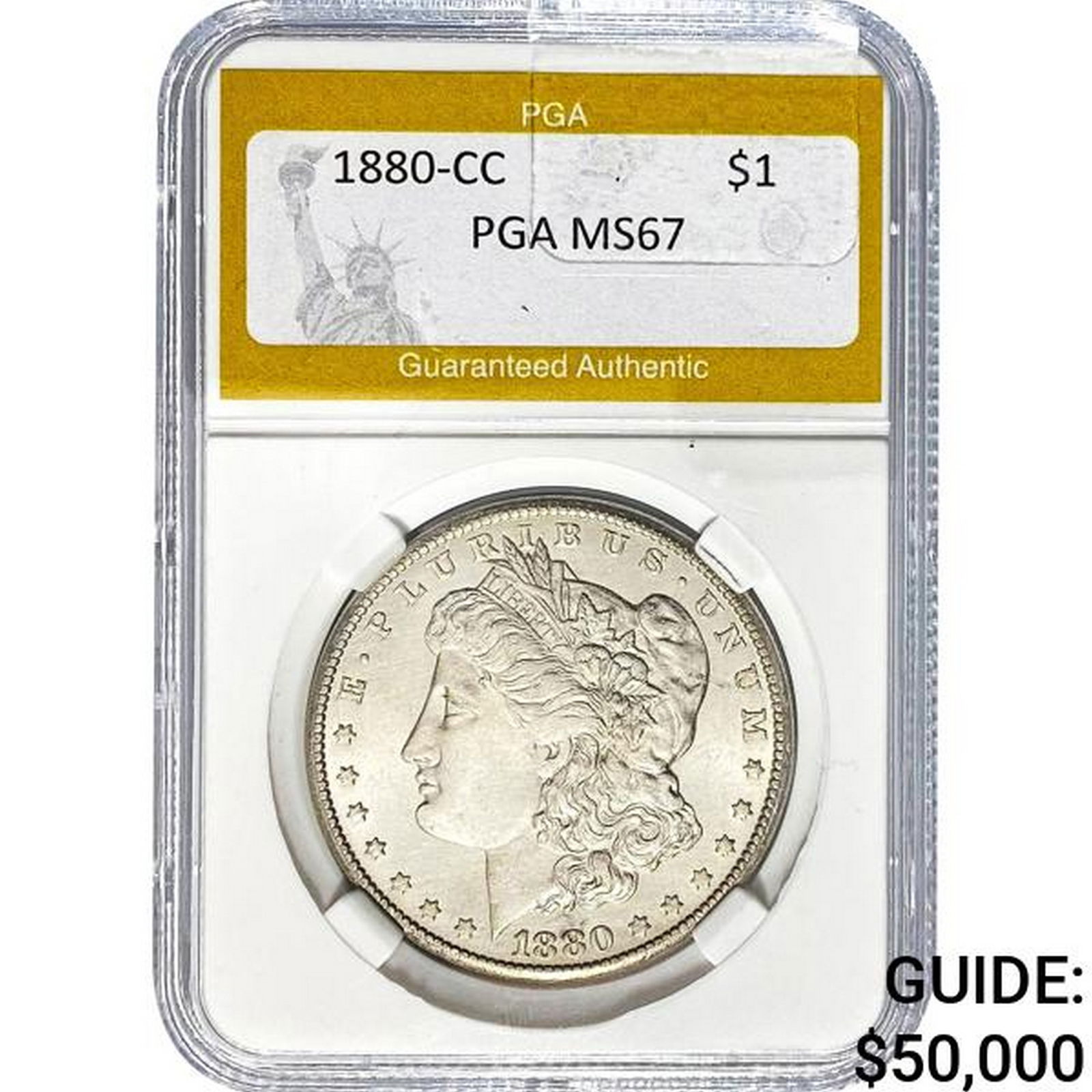 1880-CC Morgan Dollar PGA MS67 (1 of 2)