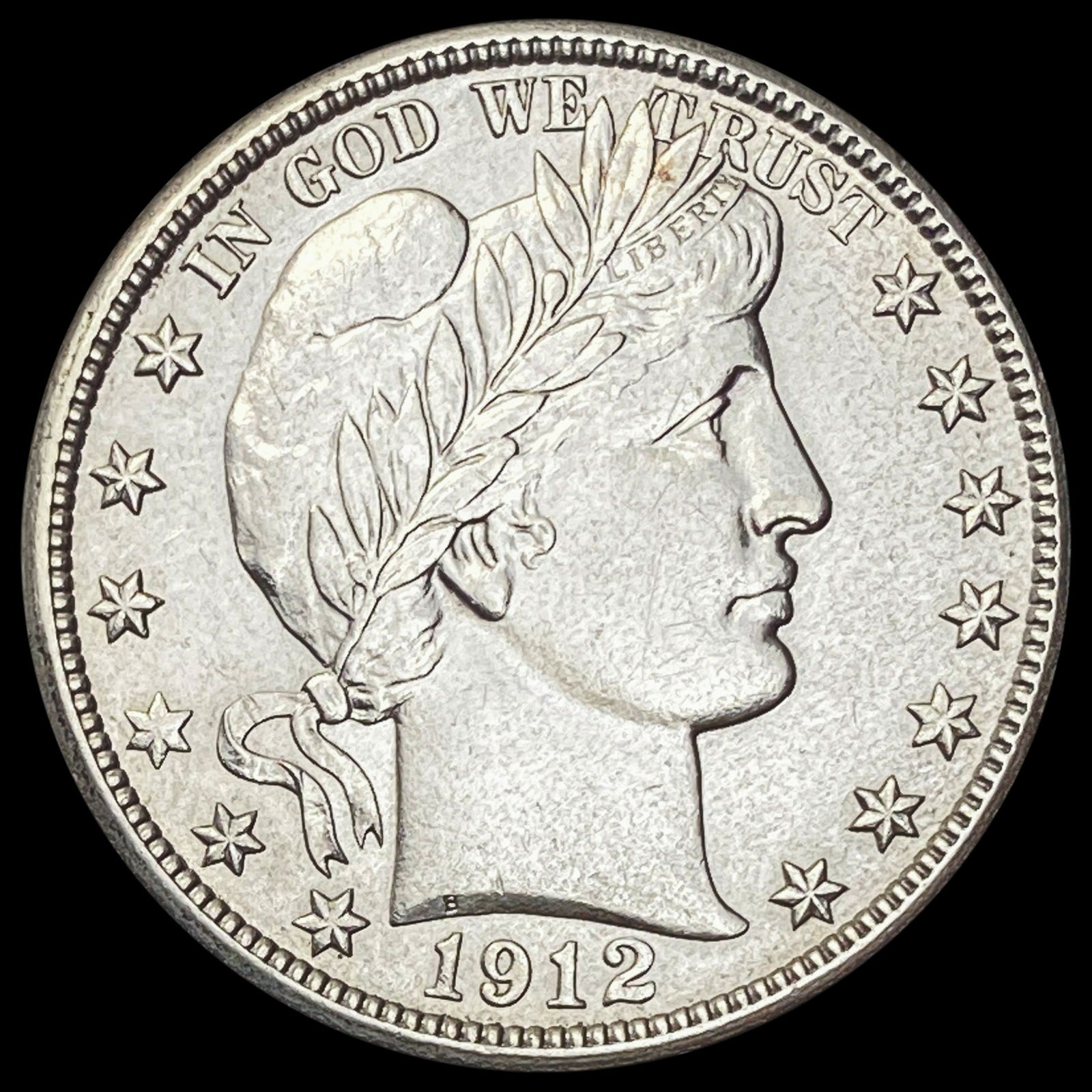1912-D Barber Half Dollar CHOICE AU (1 of 2)