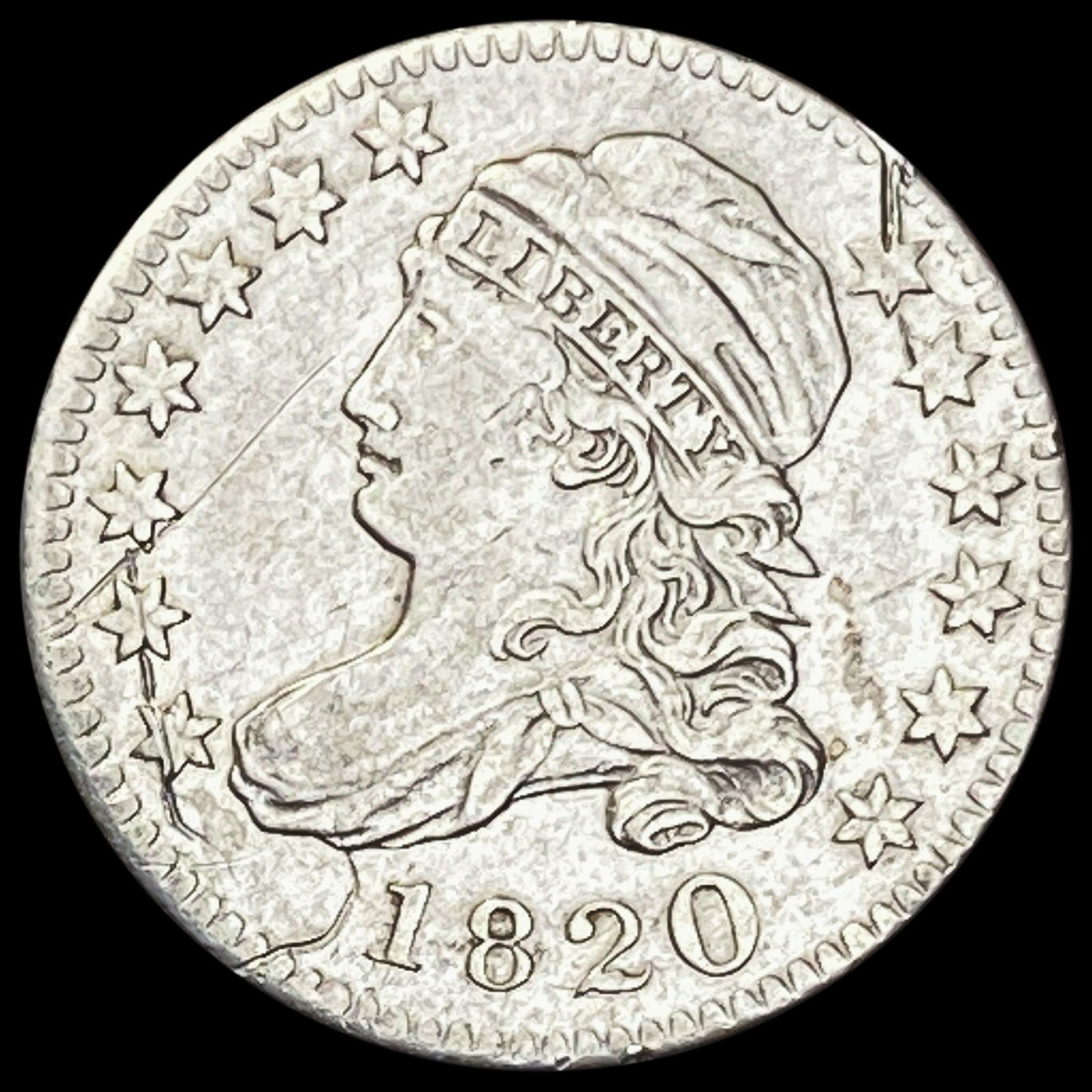 1820 Capped Bust Dime HIGH GRADE (1 of 2)