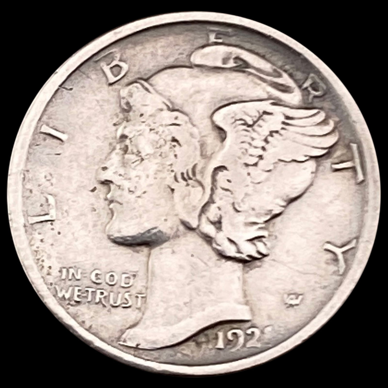 1921-D Mercury Dime CLOSELY UNCIRCULATED CLOSELY UNCIRCULATED (1 of 2)