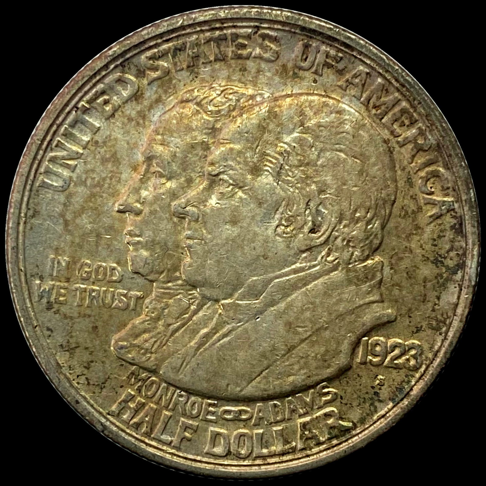 1923 Monroe Doctrine Centennial Half Dol CLOSELY UNCIRCULATED: 1923 Monroe Doctrine Centennial Half Dol CLOSELY UNCIRCULATED