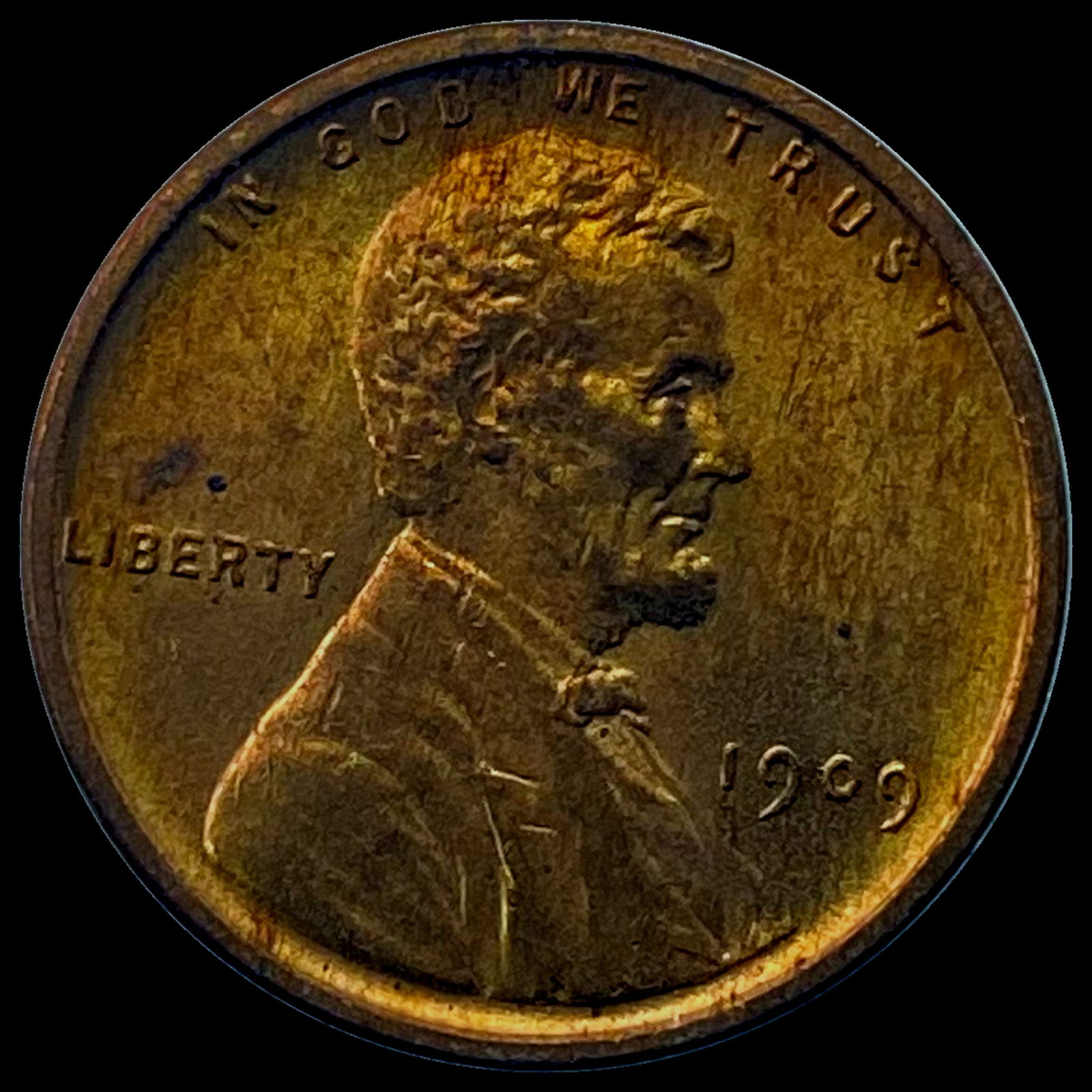 1909 VDB Lincoln Wheat Cent GEM BU (1 of 2)