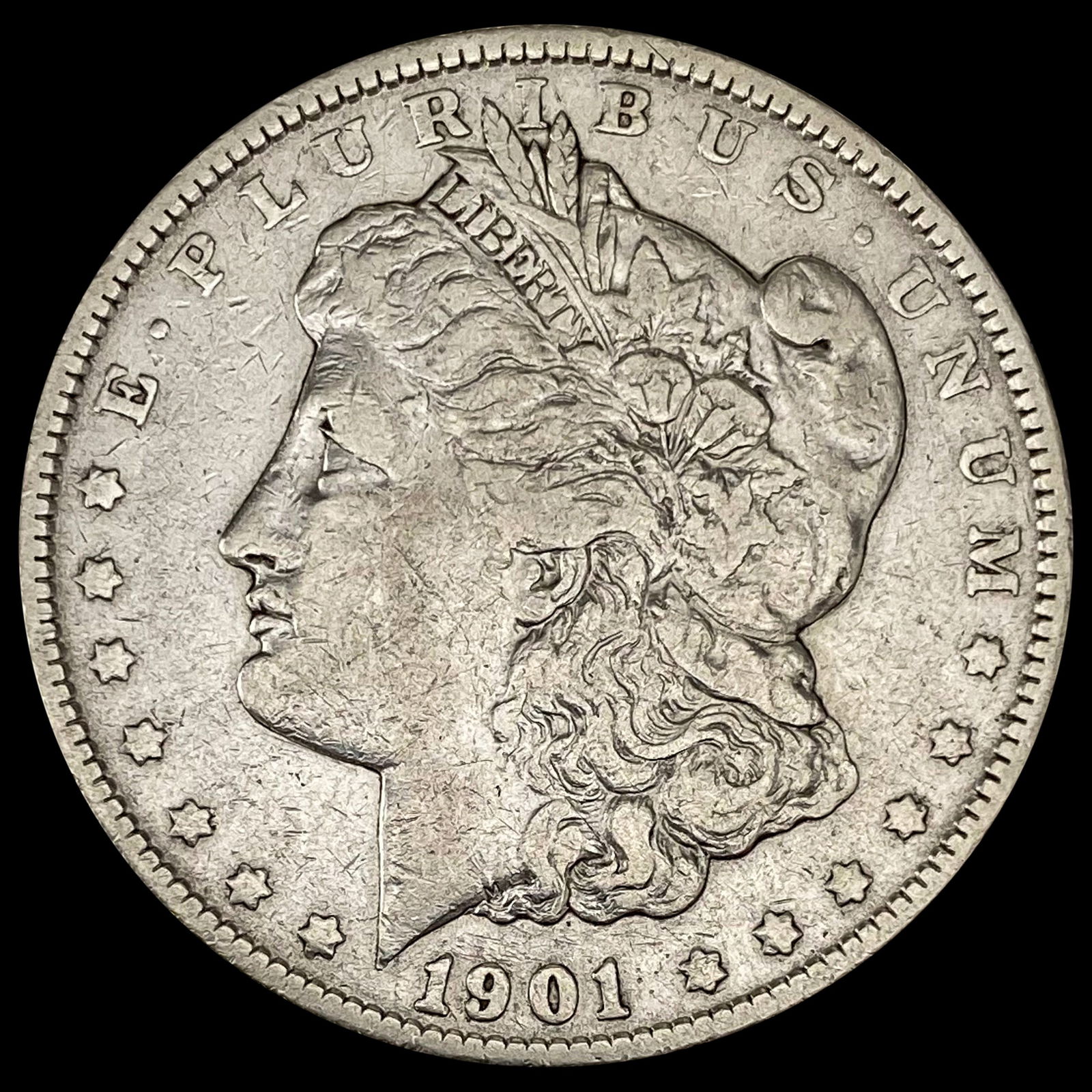 1884 Morgan Silver Dollar CLOSELY UNCIRCULATED (1 of 2)