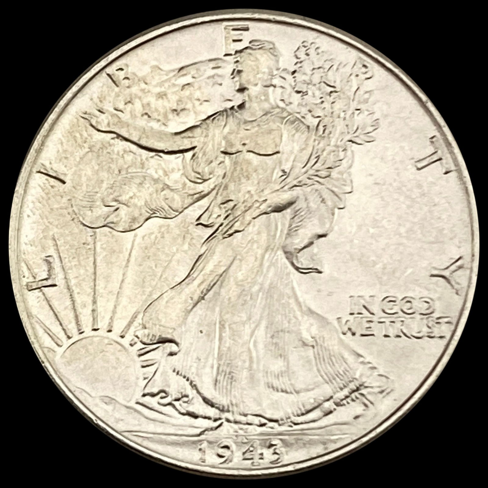 1943 Walking Liberty Half Dollar UNCIRCULATED (1 of 2)