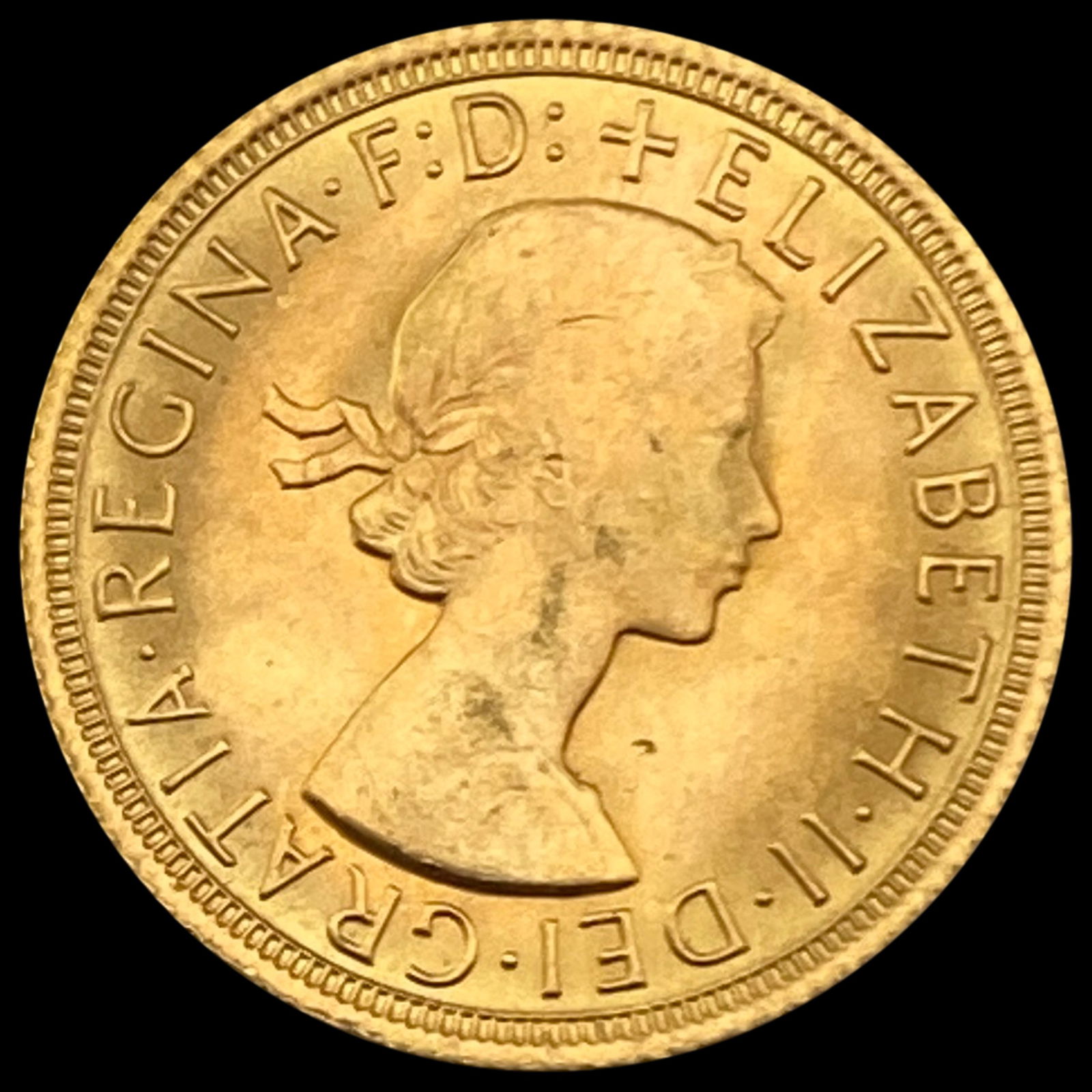 1968 British Gold Sovereign .2355oz AGW NICELY CIRCULATED: 1968 British Gold Sovereign .2355oz AGW NICELY CIRCULATED