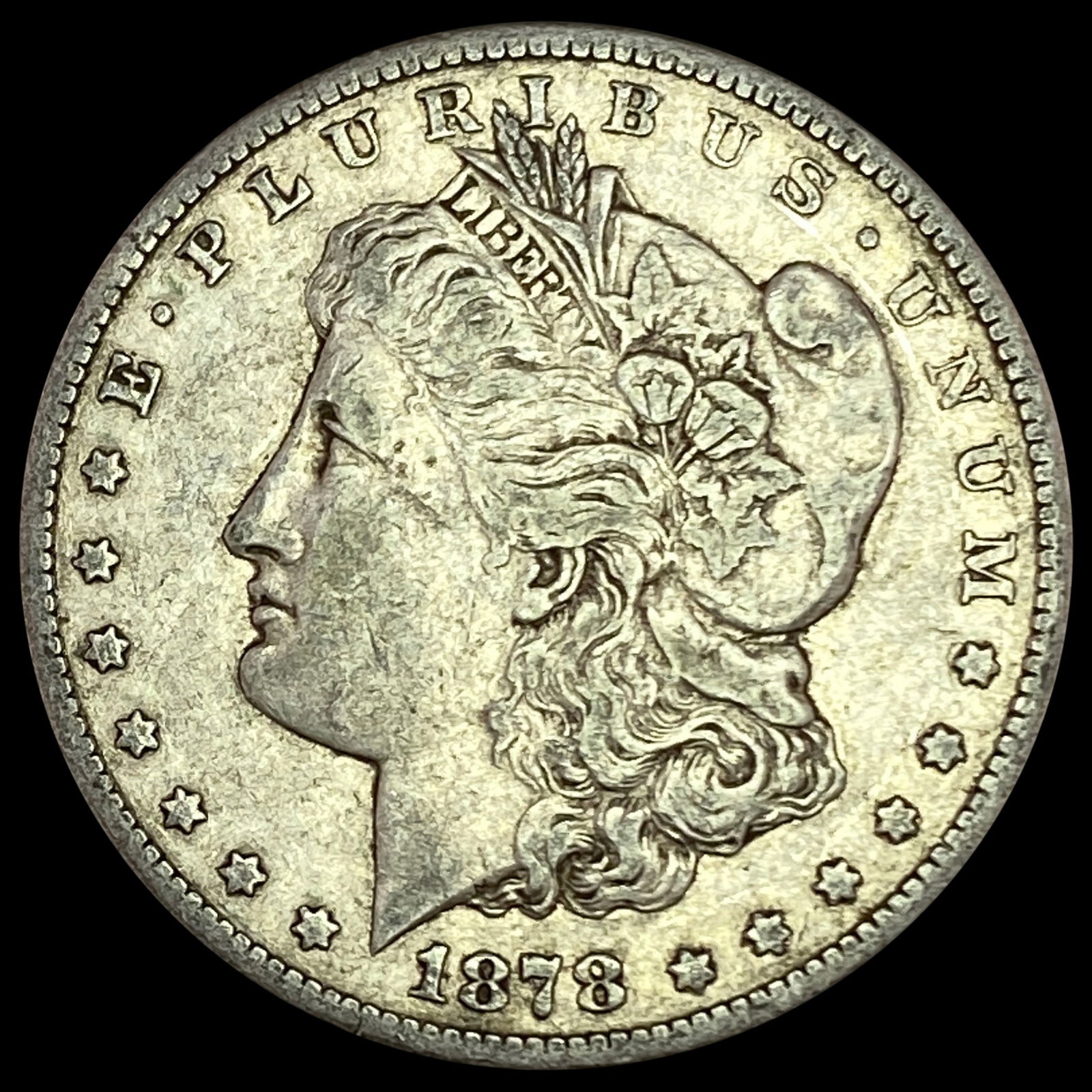 1878-CC Morgan Silver Dollar LIGHTLY CIRCULATED (1 of 2)