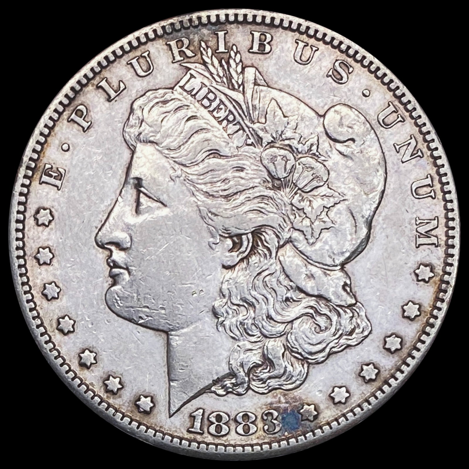 1883-S Morgan Silver Dollar CLOSELY UNCIRCULATED: 1883-S Morgan Silver Dollar CLOSELY UNCIRCULATED