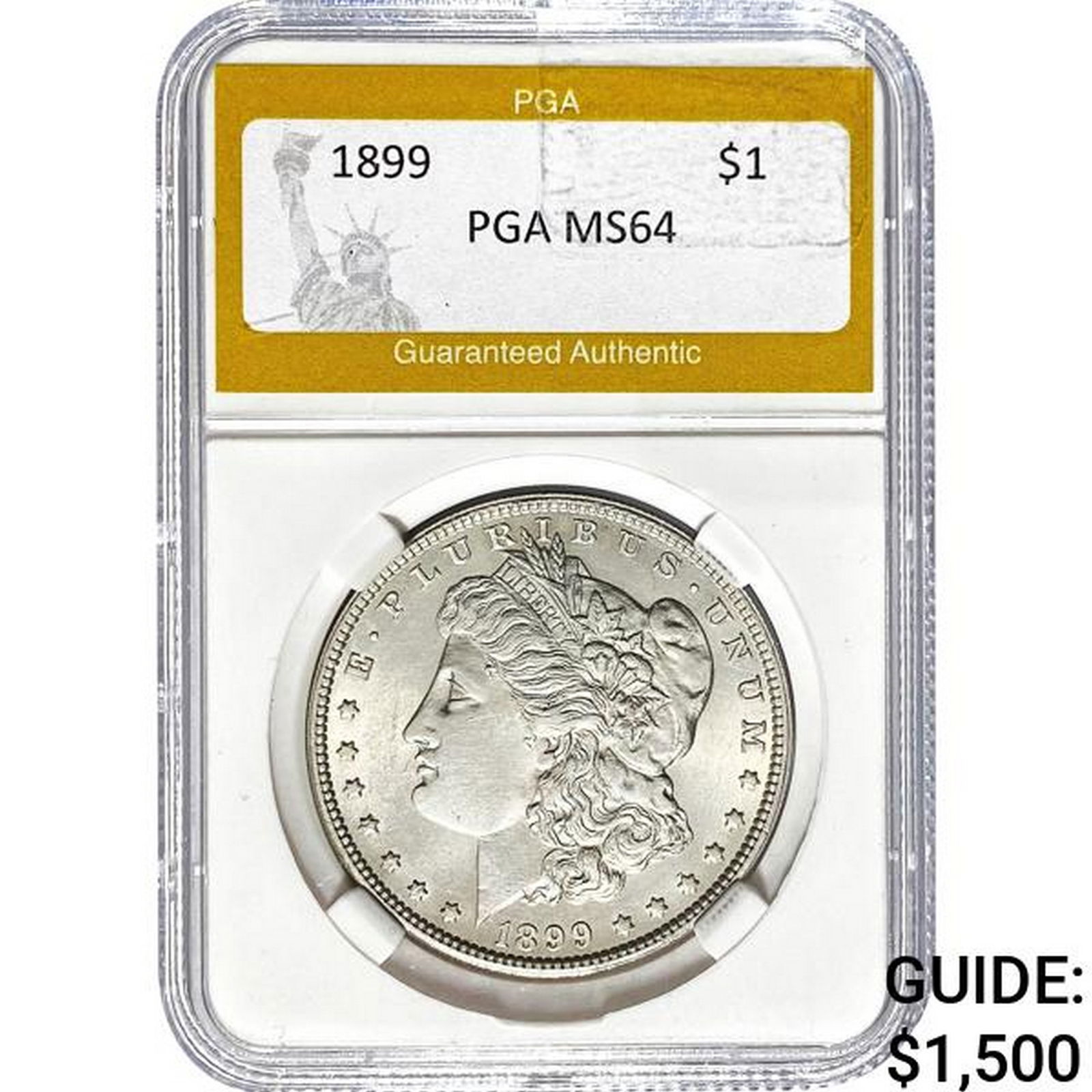 1899 Morgan Silver Dollar PGA MS64 (1 of 2)