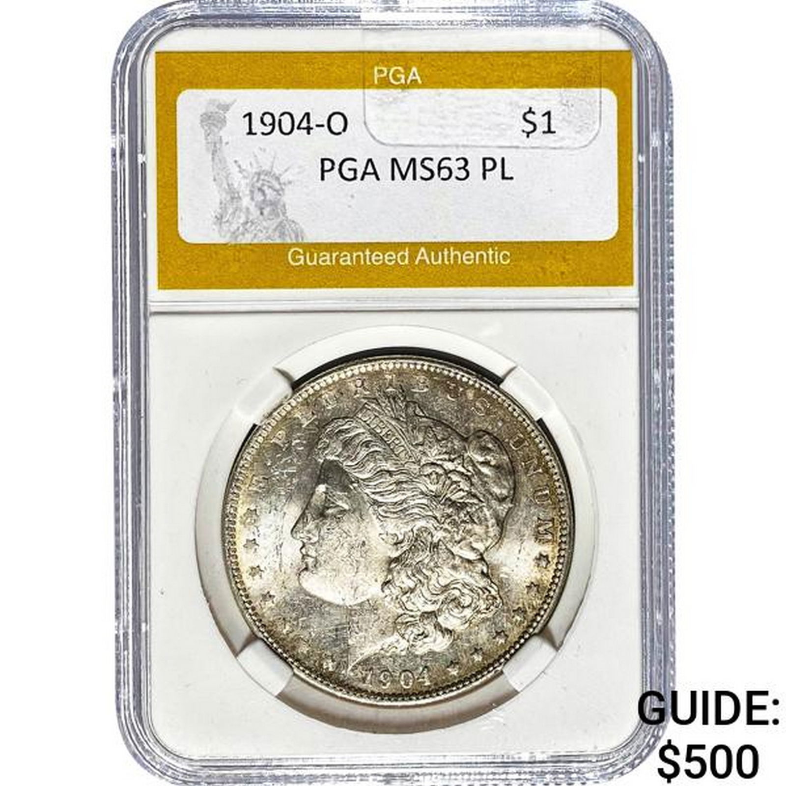 1904-O Morgan Dollar PGA MS63 PL (1 of 2)
