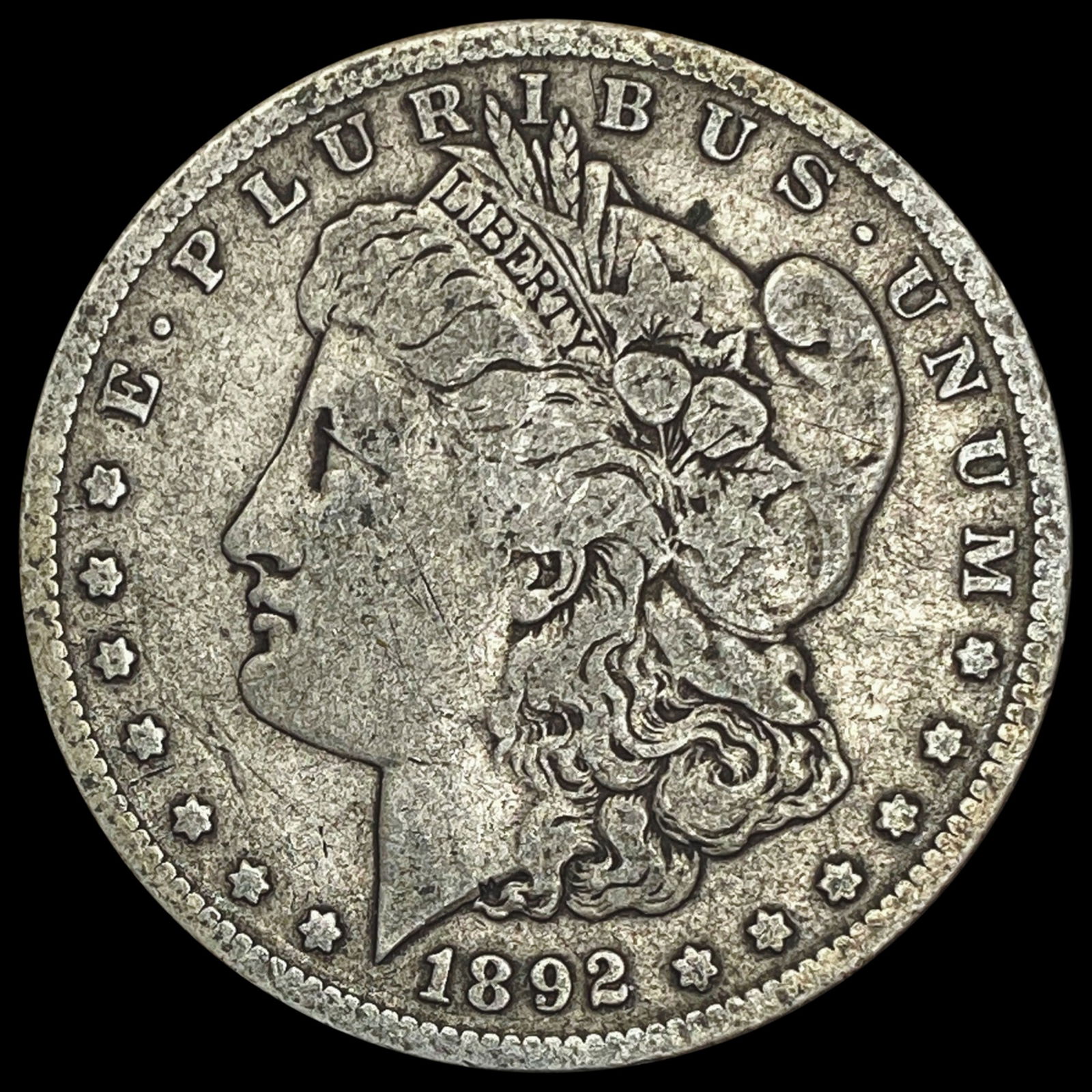 1892-S Morgan Silver Dollar NICELY CIRCULATED (1 of 2)