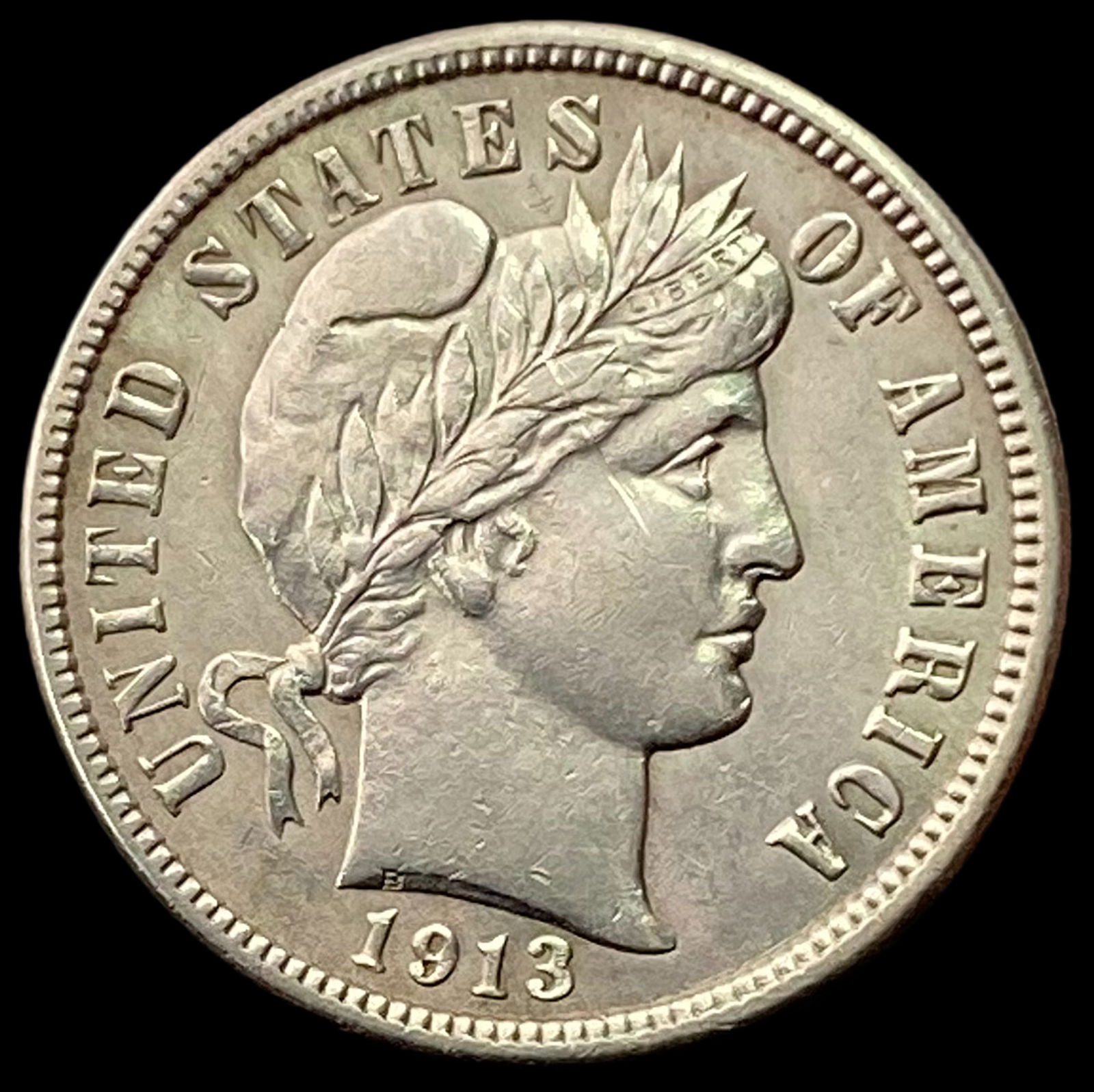 1913 Barber Dime UNCIRCULATED (1 of 2)