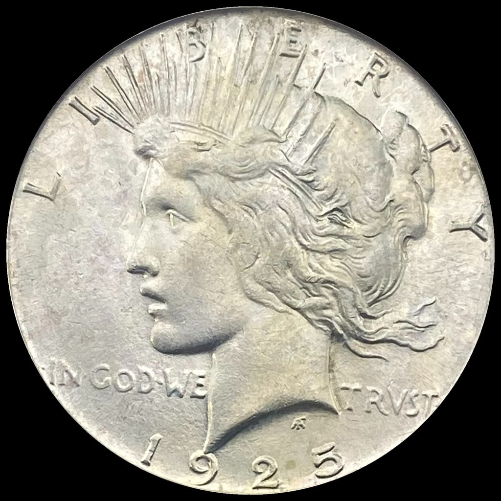 1925-S Peace Silver Dollar UNC (1 of 2)