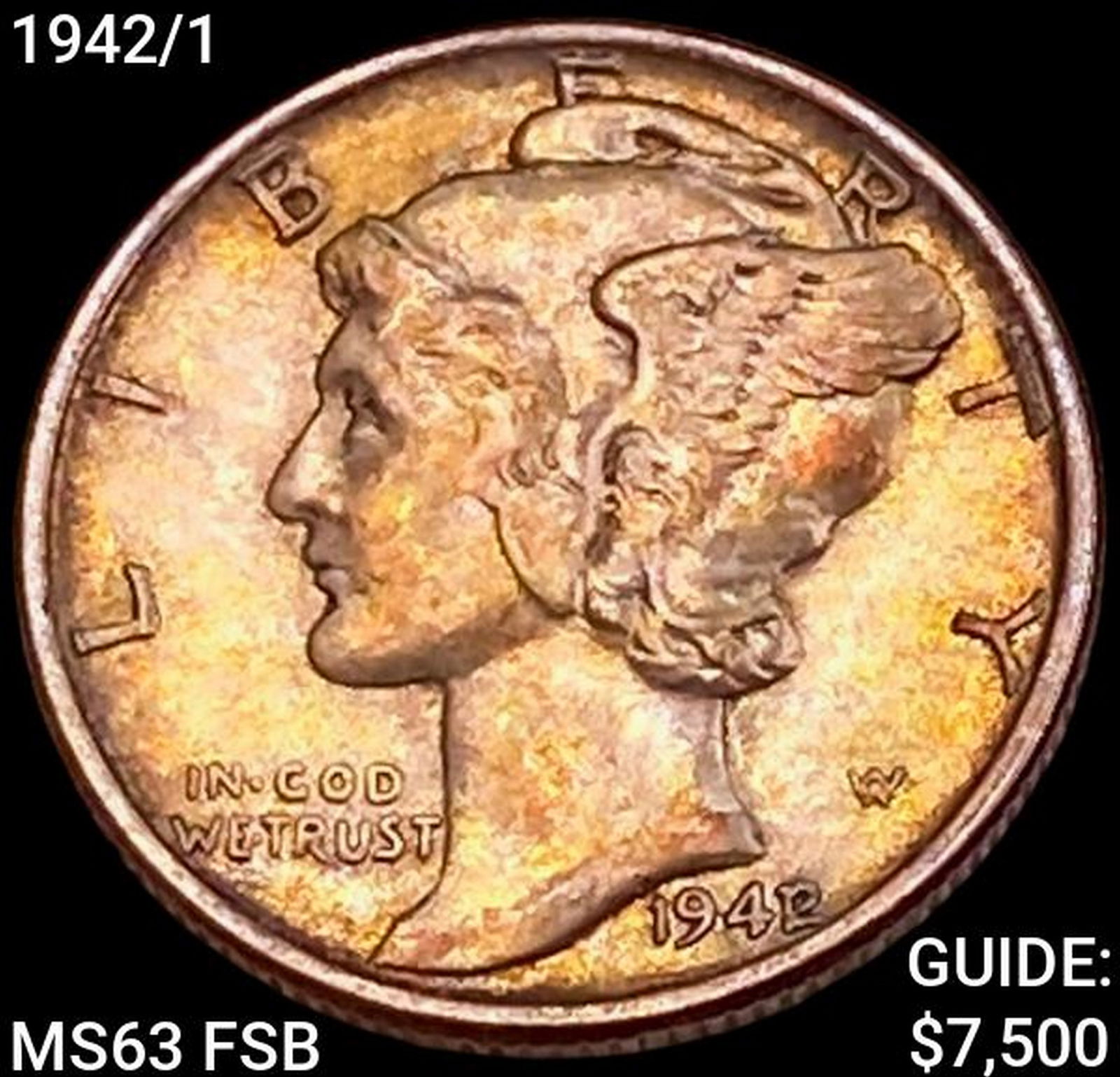 1942/1 Mercury Dime CHOICE BU FSB (1 of 2)