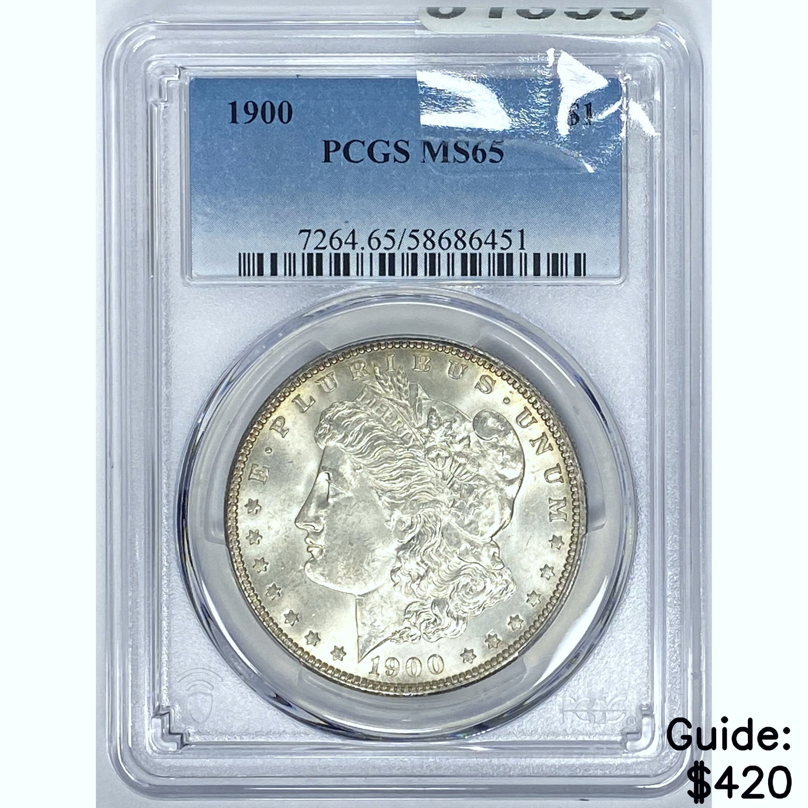 1900 Morgan Dollar PCGS MS65 SILVER (1 of 2)