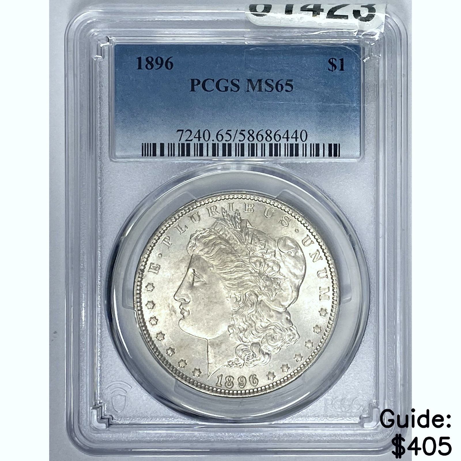 1896 Morgan Dollar PCGS MS65 SILVER (1 of 2)
