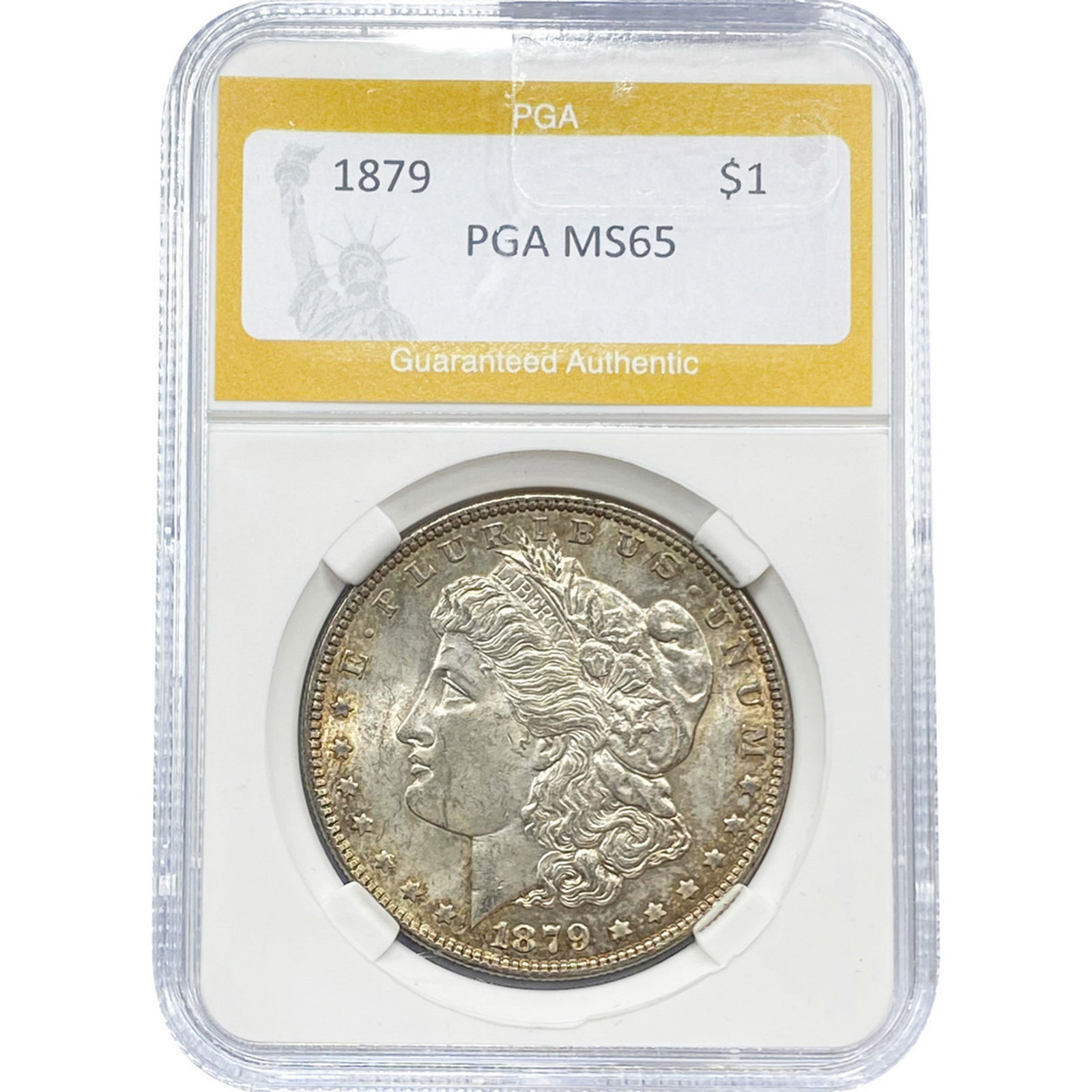 1879 Morgan Dollar PGA MS65 SILVER (1 of 2)