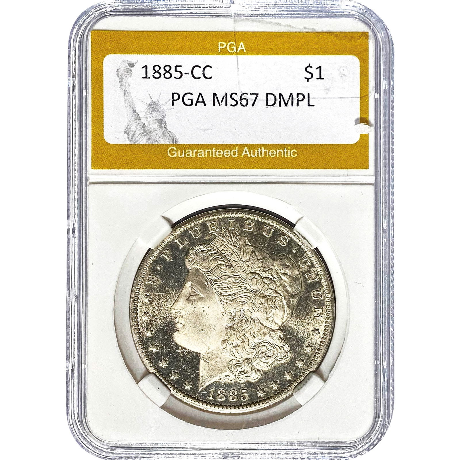 1885-CC Morgan Dollar PGA MS67 DMPL (1 of 2)