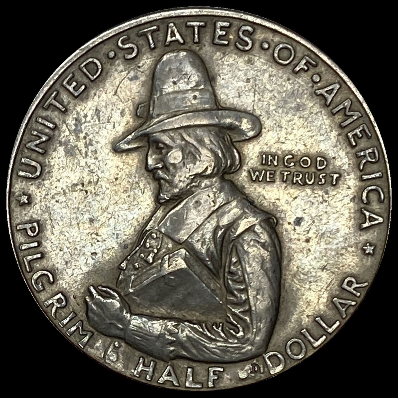 1920 Pilgrim Tercentenary Half Dollar CHOICE AU (1 of 2)