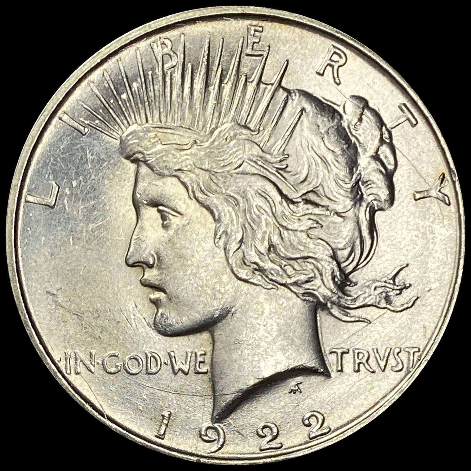 1922-D Peace Dollar UNCIRCULATED: 1922-D Peace Dollar UNCIRCULATED