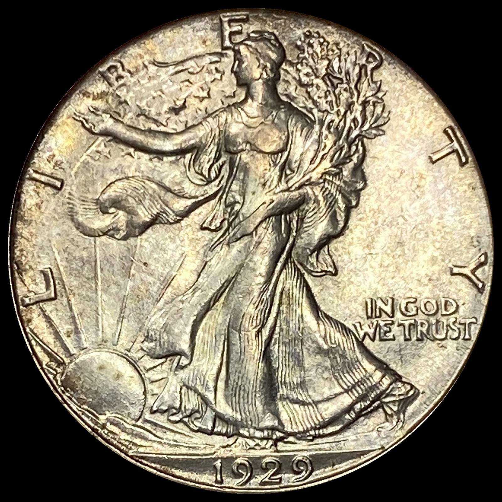 1929-S Walking Liberty Half Dollar CHOICE AU (1 of 2)