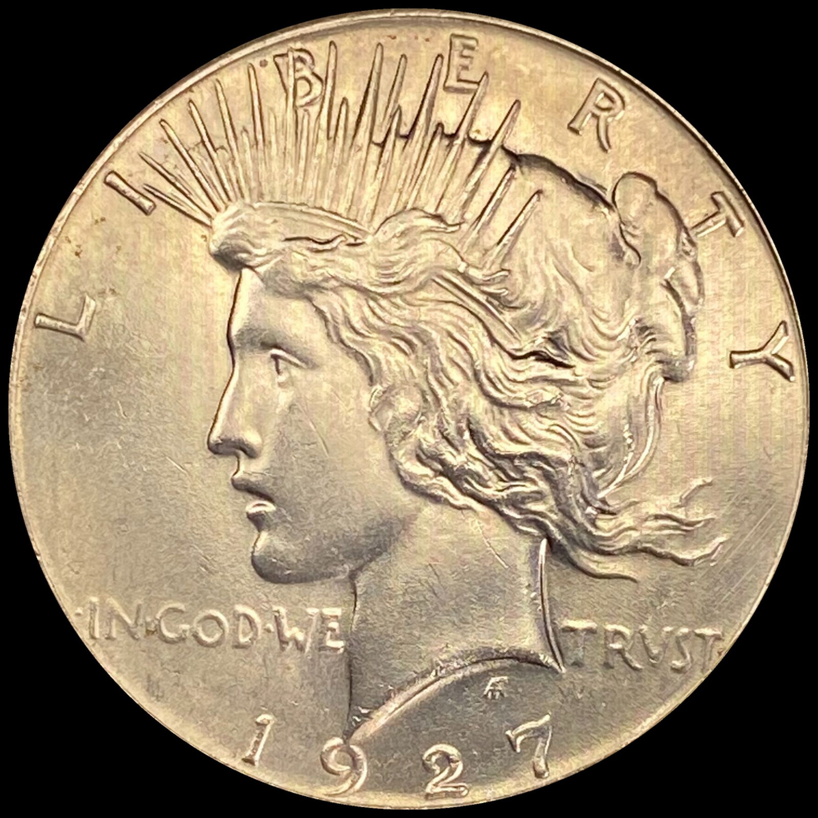 1927 Peace Dollar GEM BU (1 of 2)