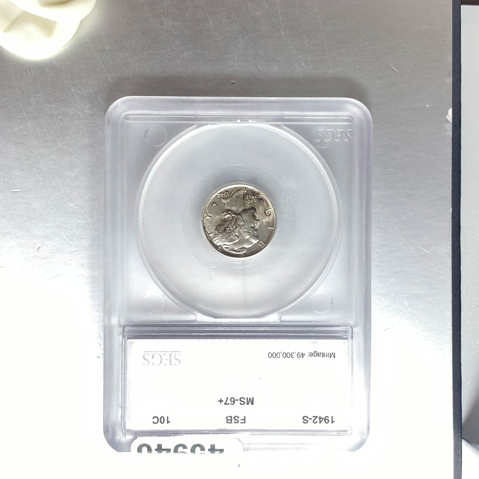 1942-S Mercury Dime SEGS MS67+ (1 of 2)
