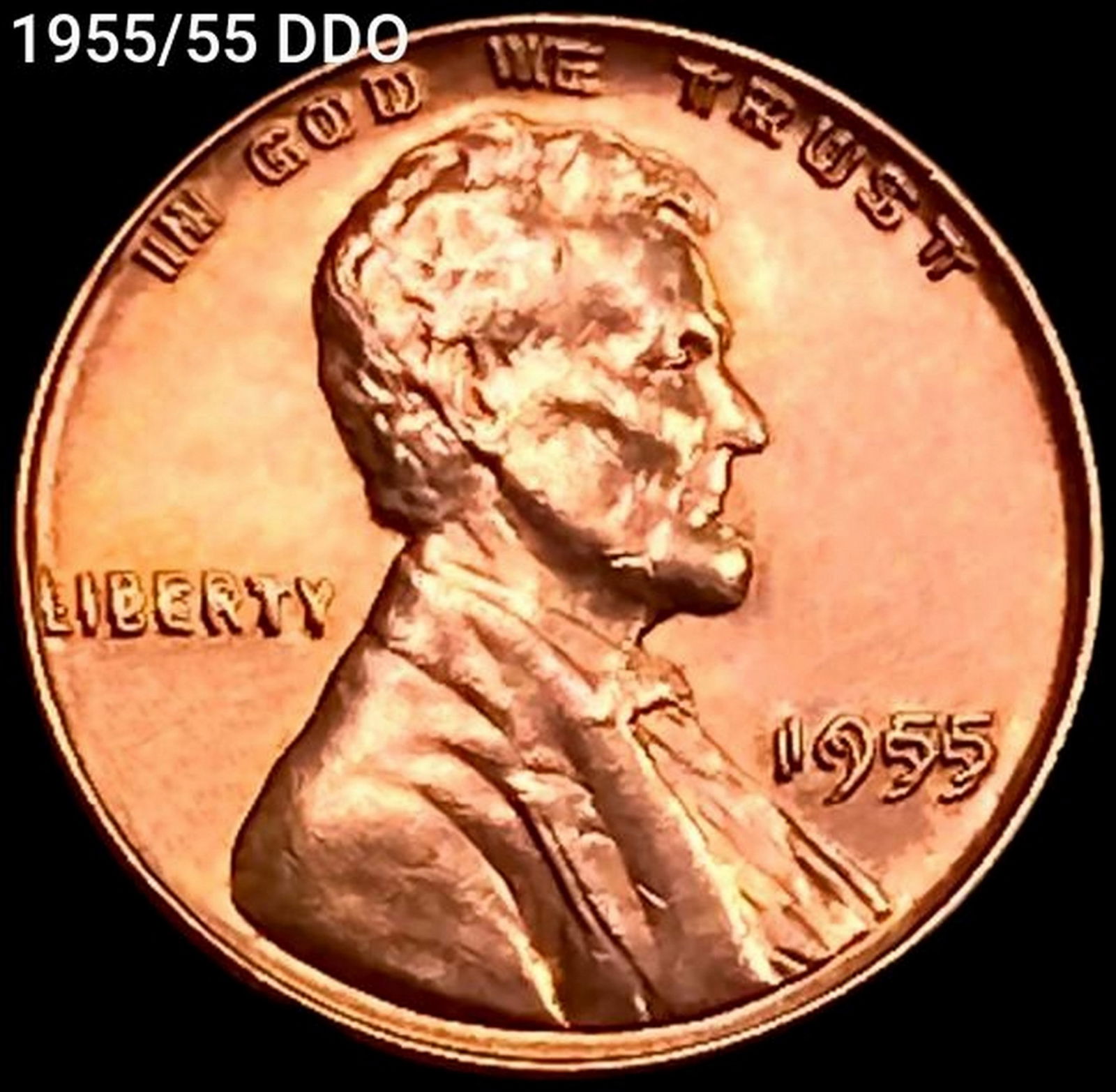1955/55 DDO Wheat Cent GEM BU (1 of 2)