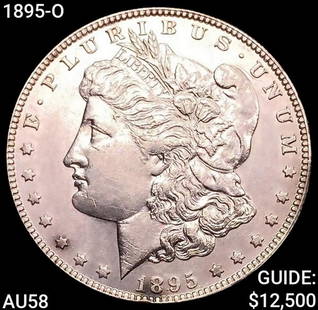 1895-O Morgan Silver Dollar CHOICE AU: 1895-O Morgan Silver Dollar CHOICE AU