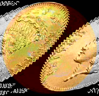 1856-S $3 Gold Piece CHOICE AU: 1856-S $3 Gold Piece CHOICE AU