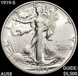 1919-S Walking Liberty Half Dollar: 1919-S Walking Liberty Half Dollar