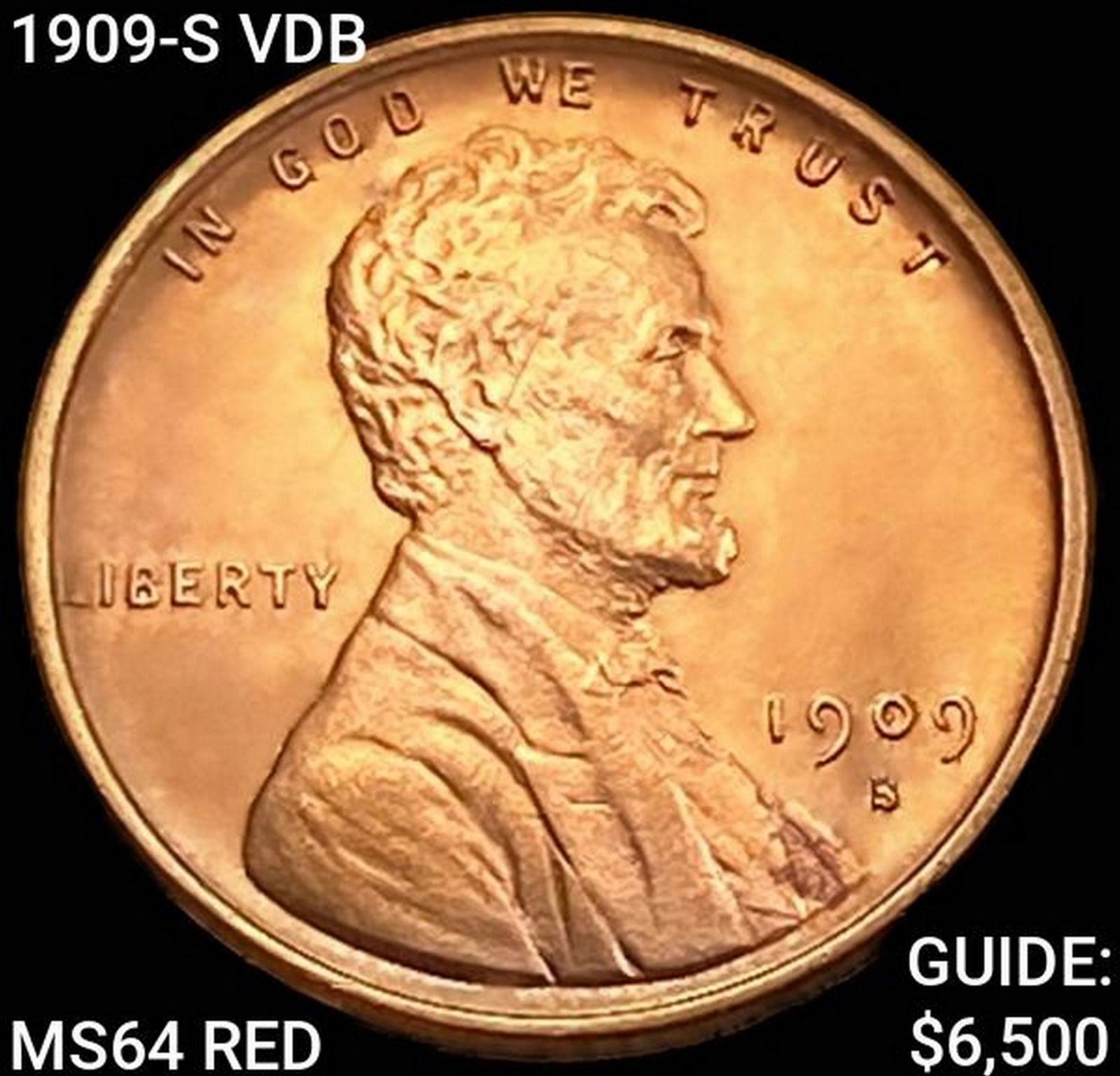 1909-S VDB Wheat Cent CHOICE BU RD (1 of 2)
