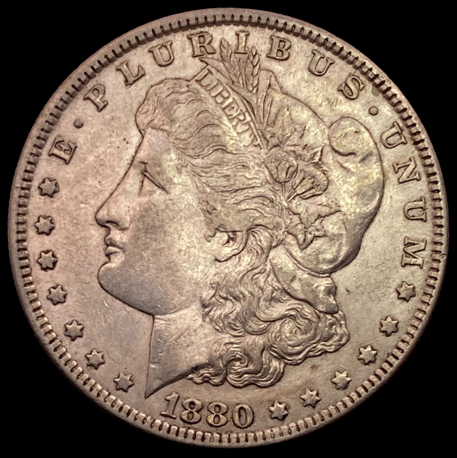 1880 Morgan Silver Dollar CLOSELY UNCIRCULATED (1 of 2)