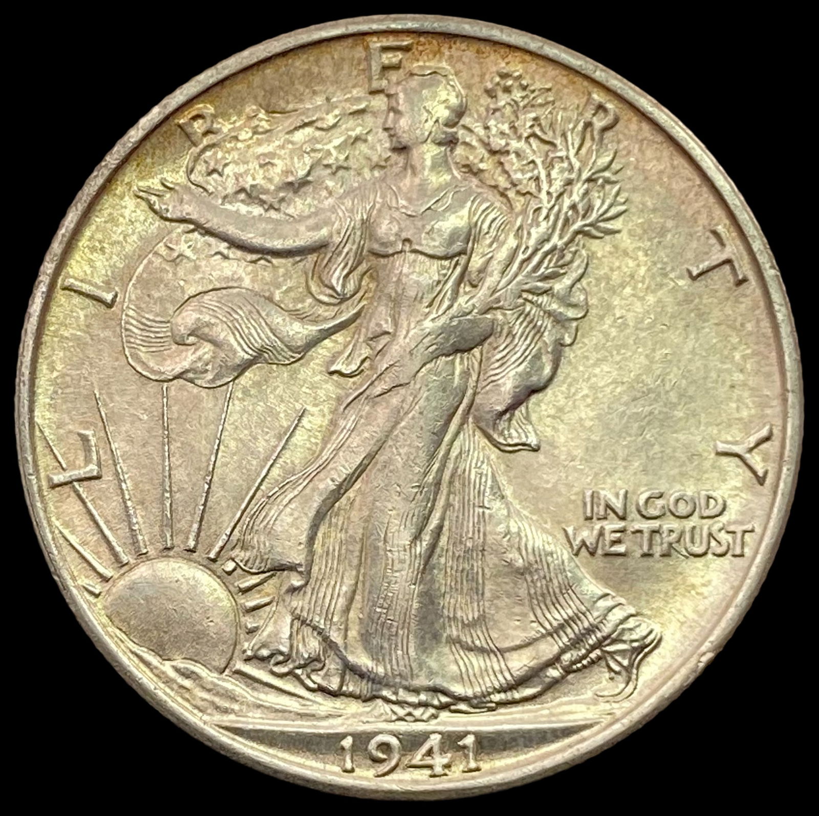 1941-S Walking Liberty Half Dollar UNCIRCULATED (1 of 2)