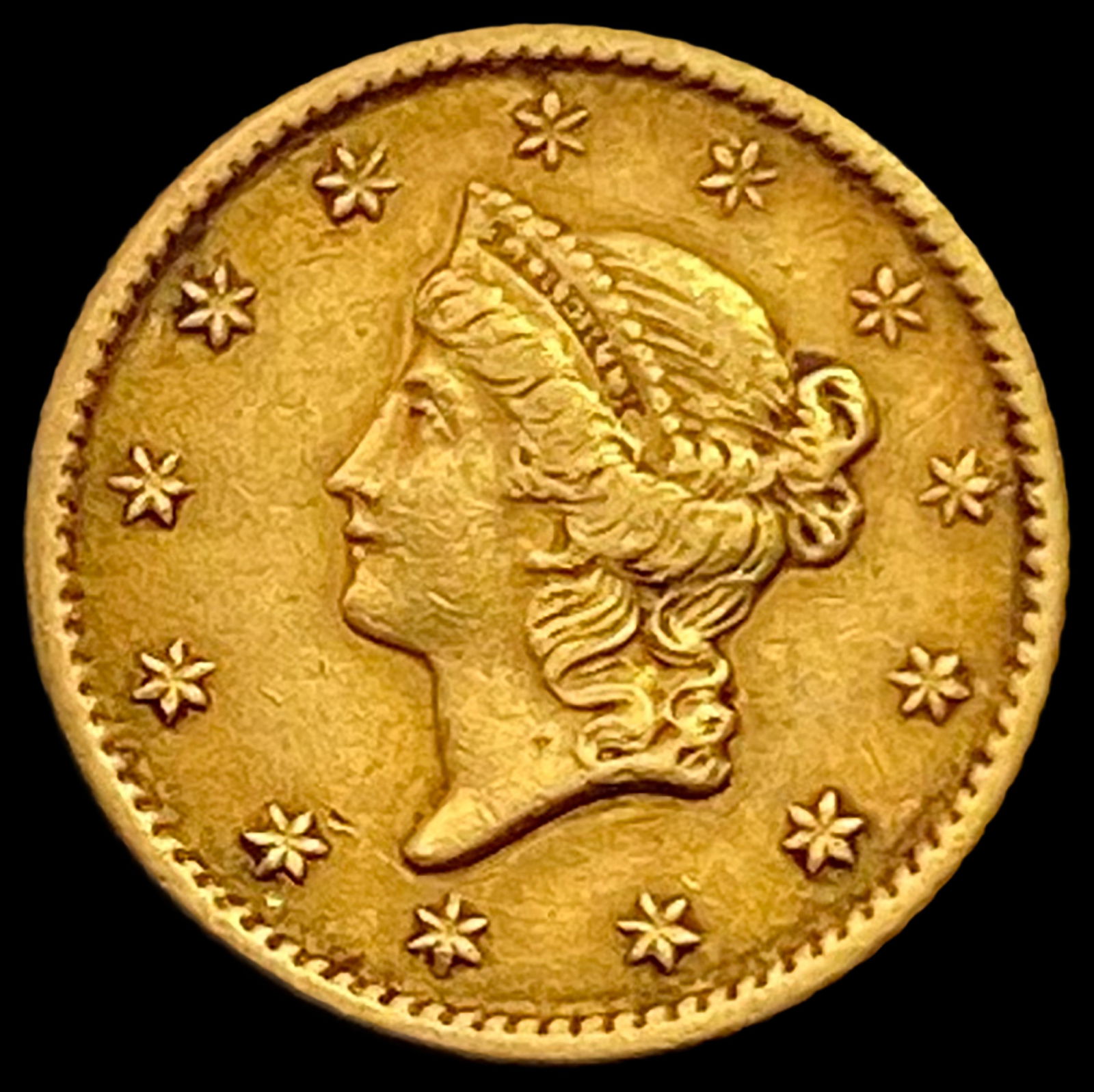 1853 Liberty Head Gold Dollar CLOSELY UNCIRCULATED (1 of 2)