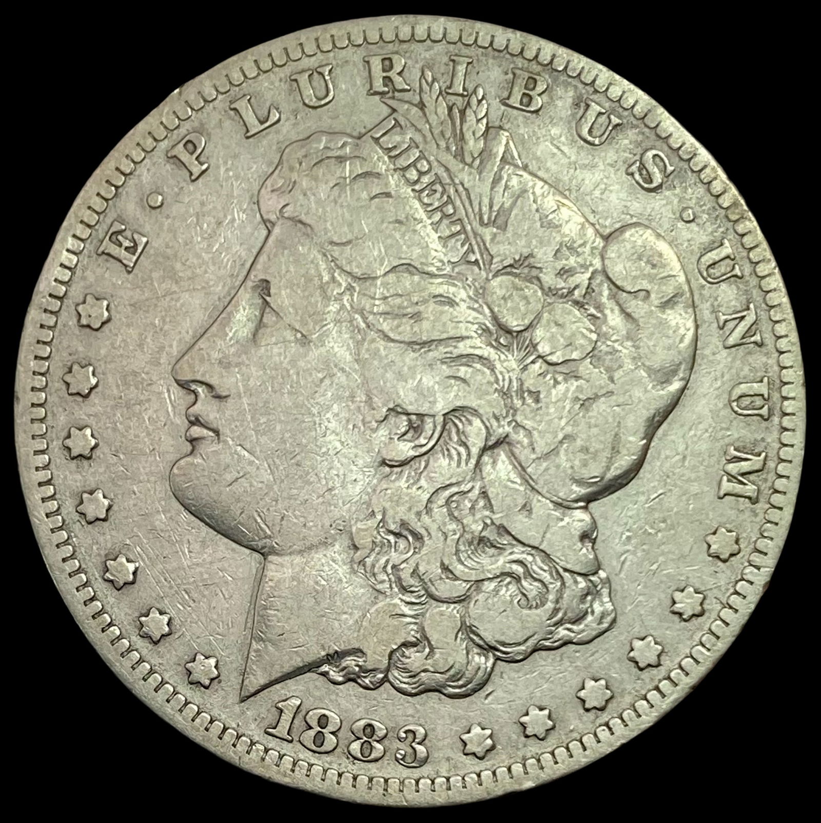 1883-CC Morgan Silver Dollar NICELY CIRCULATED (1 of 2)