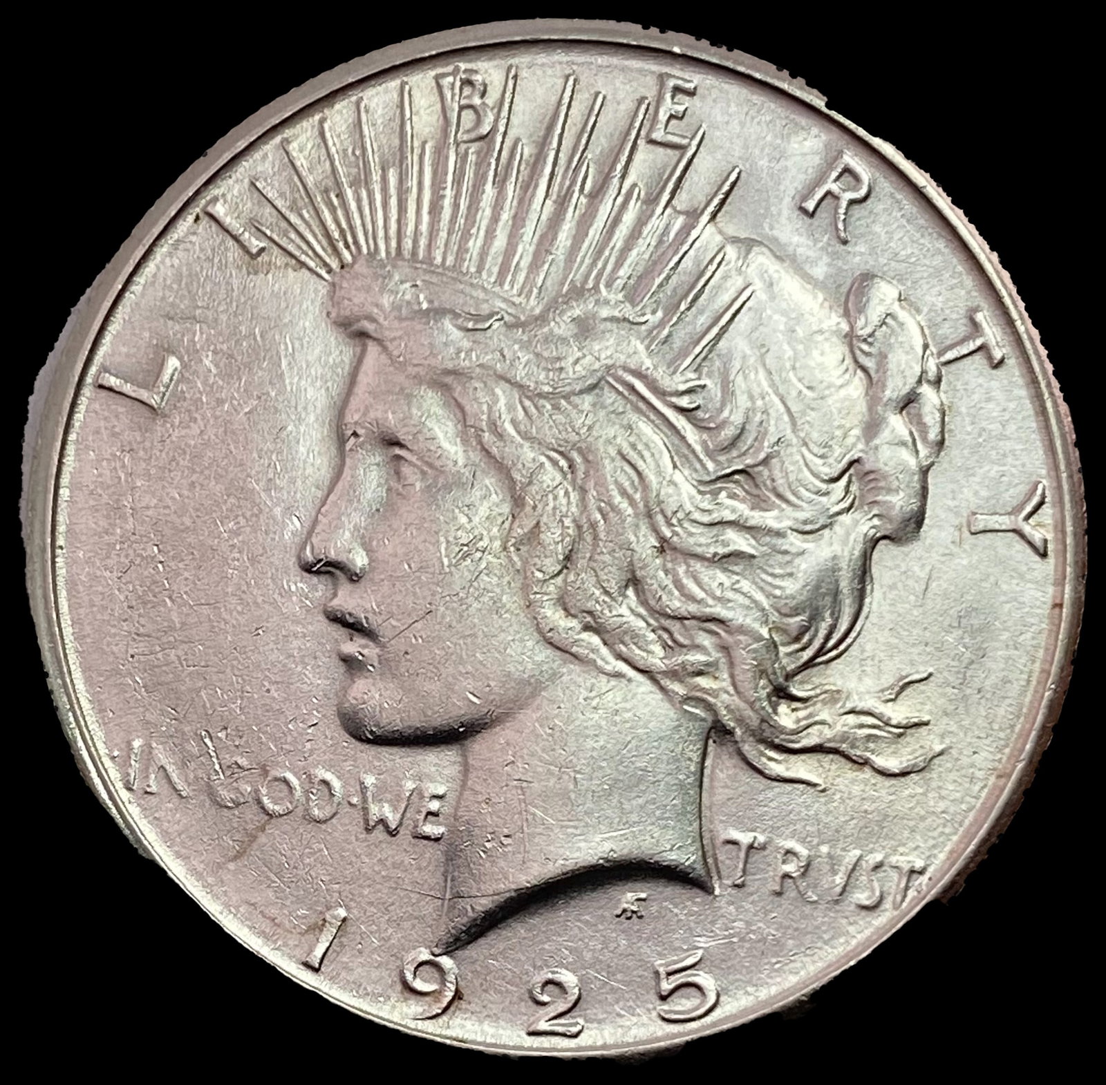 1925-S Peace Dollar CLOSELY UNCIRCULATED: 1925-S Peace Dollar CLOSELY UNCIRCULATED
